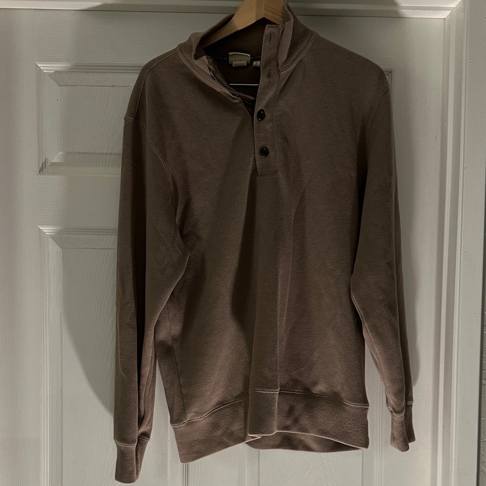 Men's Brown Sweater basic options L